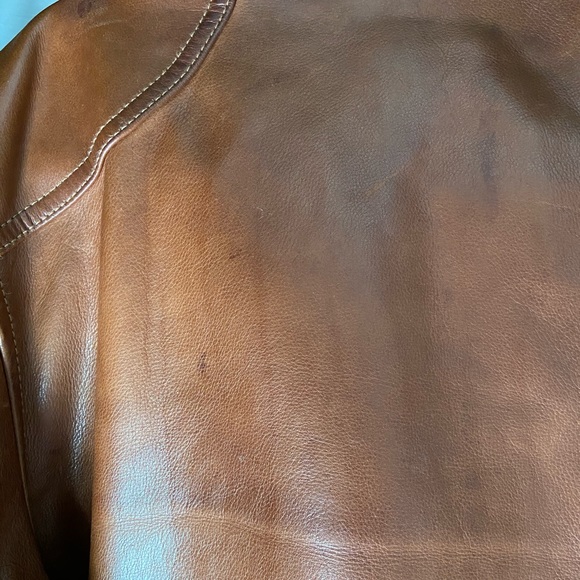 Men’s Ralph Lauren Southbury Leather Biker Jacket - Picture 10 of 16